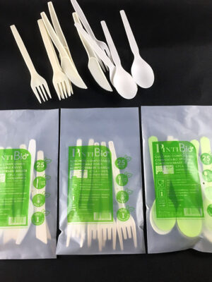 Biodegradable cutlery bags Biodegradable Hotel Towel Toiletries Packaging Bag