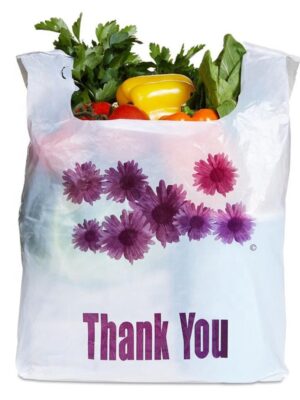 con starch T shirt fruit bag