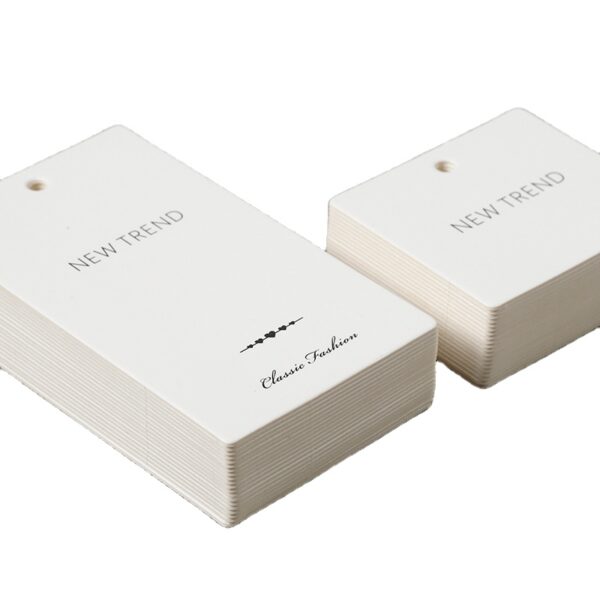 H489c50598aa54b168f830acc64b2253dB Custom Paper hangtag Clothing Tags