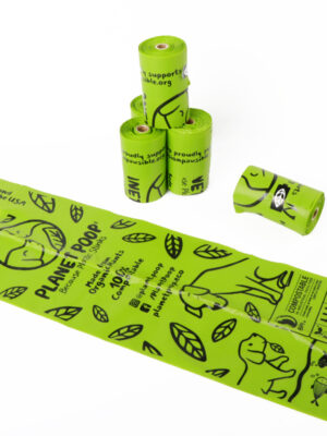 biodegradable T-shirt pet poop bag