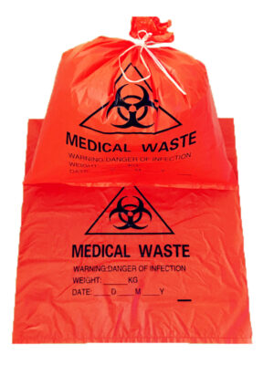 biodegradable Garbage Bag Medical Waste Biohazard Bag