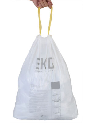 biodegradable trash drawstring bag
