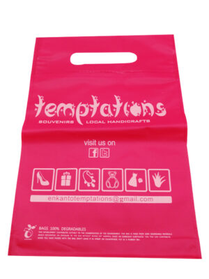 compostable die cut sample