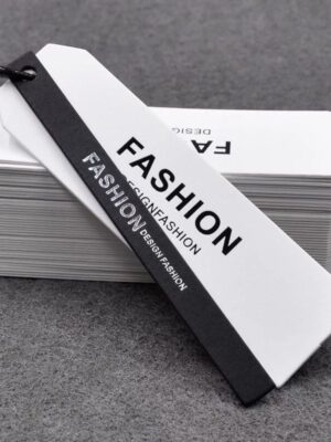 Garment paper hangtag