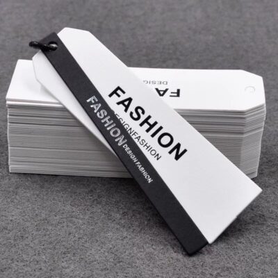 Garment paper hangtag