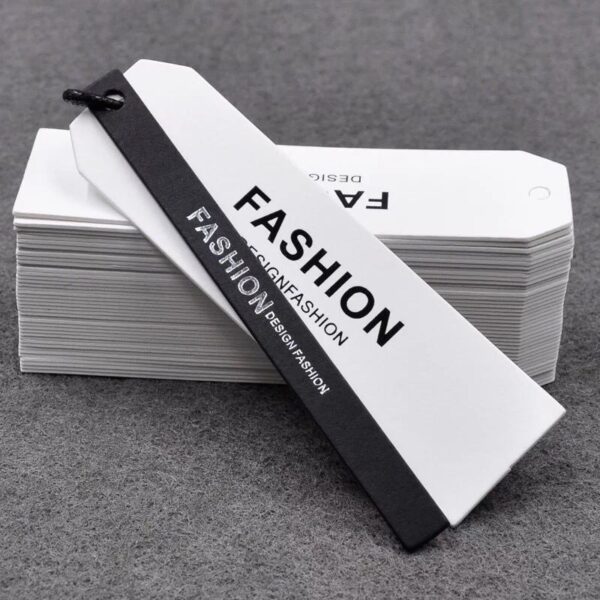 Garment paper hangtag