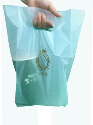 biodegradable die cut bag